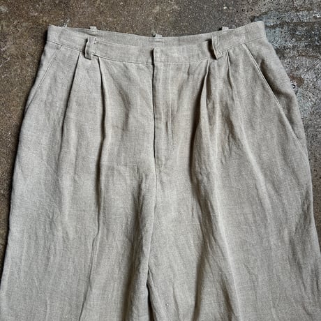 ELLEN TRACY COMPANY リネンパンツ