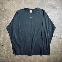90s NIKE "センターロゴ" ロングスリーブTシャツ