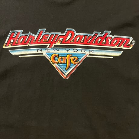 90s Harley-Davidson Cafe Tシャツ