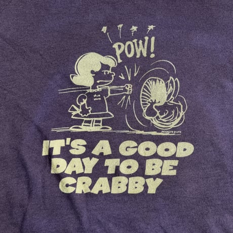00s PEANUTS / SCHULZ by doe  リンガーTシャツ