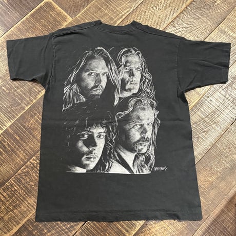 90s BRADFORD Gallery “Metallica” ポートレートTシャツ