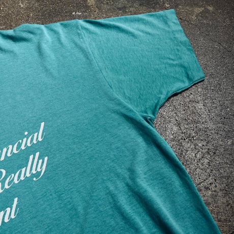 80〜90s 企業プリントTシャツ