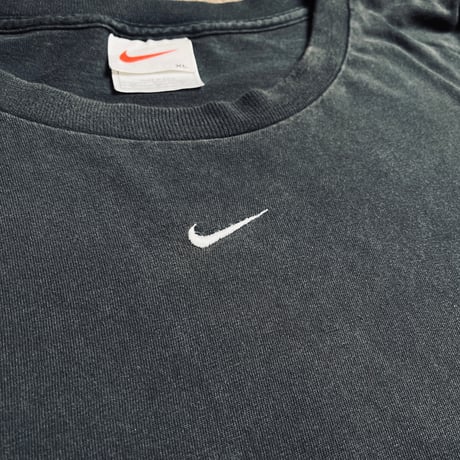 90s NIKE "センターロゴ" ロングスリーブTシャツ