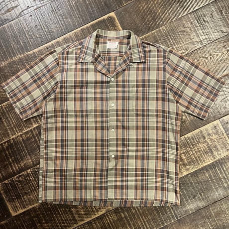 60s McGREGOR SCOTSET オープンカラーシャツ