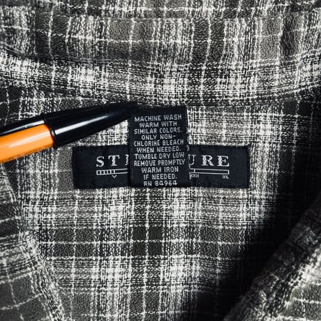 STRUCTURE チェックシャツ
