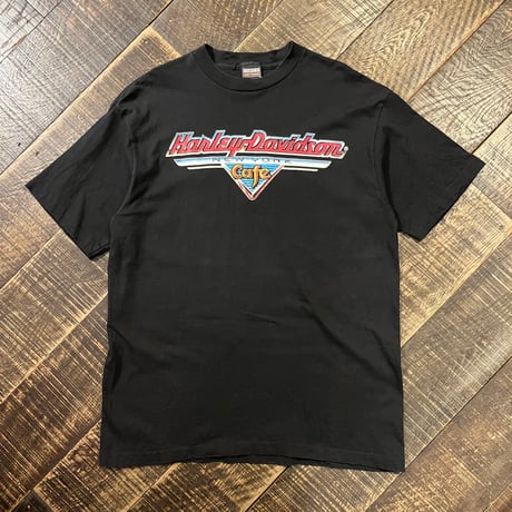 90s Harley-Davidson Cafe Tシャツ