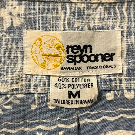 80s reyn spooner アロハシャツ "ヌードタグ"