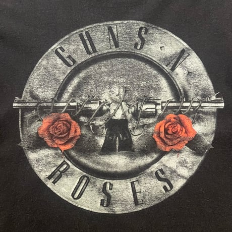 00s GUNS N' ROSES "Bullet Logo" バンドTシャツ