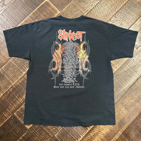 00s Slipknot “WE WON’T DIE” The Subliminal Verses World Tour 2005 バンドTシャツ