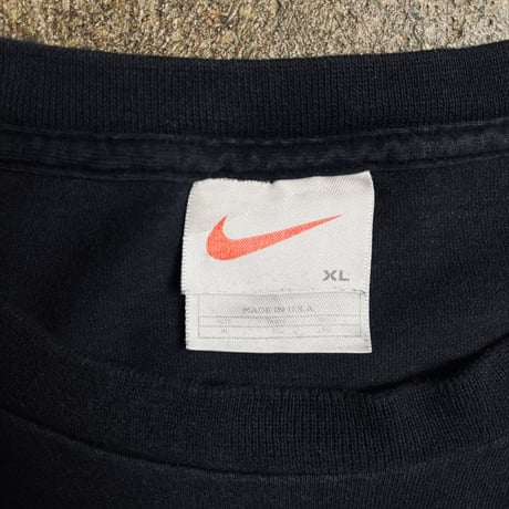 90s NIKE "センターロゴ" ロングスリーブTシャツ