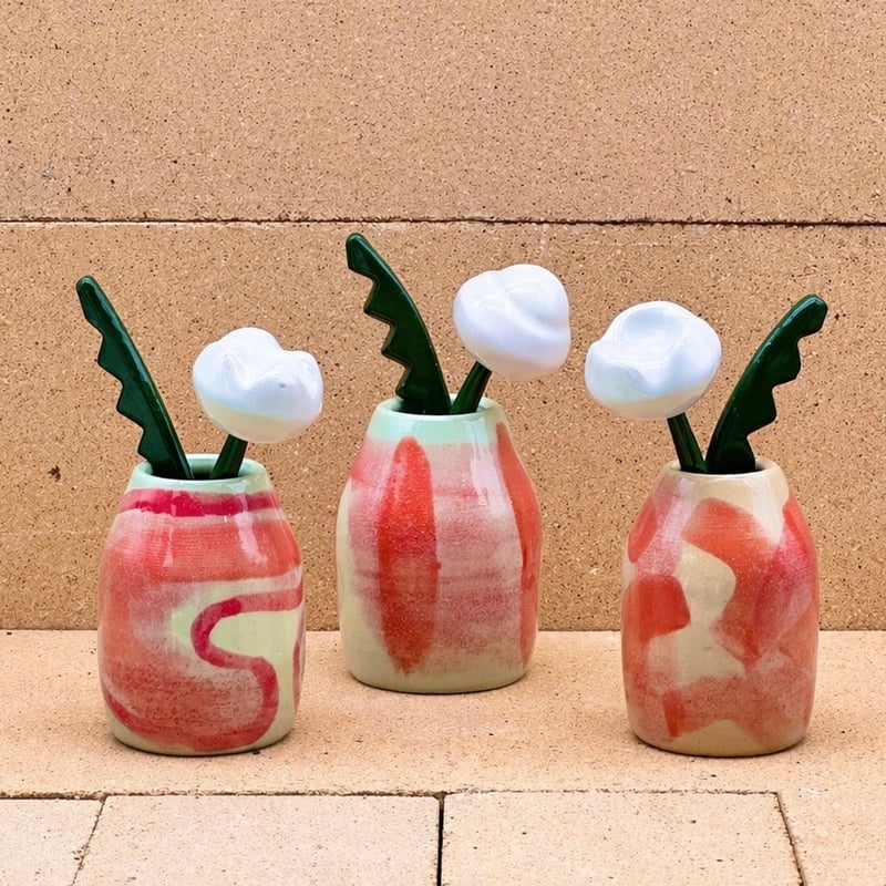 当日販売】花器の絵付け体験チケット【5/31（日）16:00 - 17:00
