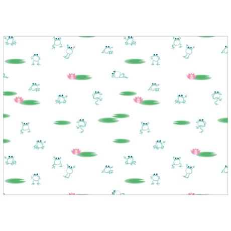 A4｜蛙POP｜1枚 薄紙印刷注文