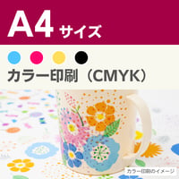 1枚 薄紙印刷 オリジナルデザイン【カラー印刷】A4サイズ
