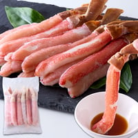 【冷凍便】北海道の工場で丁寧に加工！濃厚な甘味と蟹本来の旨み！【生】本ズワイ蟹むき身ポーション500ｇ※沖縄・離島配送不可