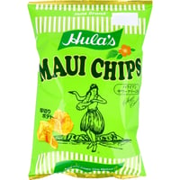 フラ印 マウイチップス ハワイアンサワークリーム味 125g※沖縄県・離島お届け不可