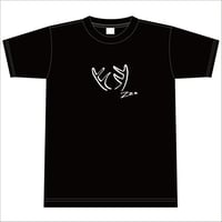 Tシャツ（ブラック）'25 トナカイのうたた寝