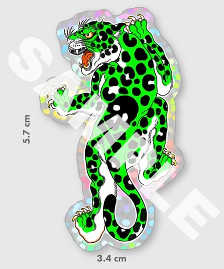 浮世絵ロゴステッカー＆レオパードステッカーセット