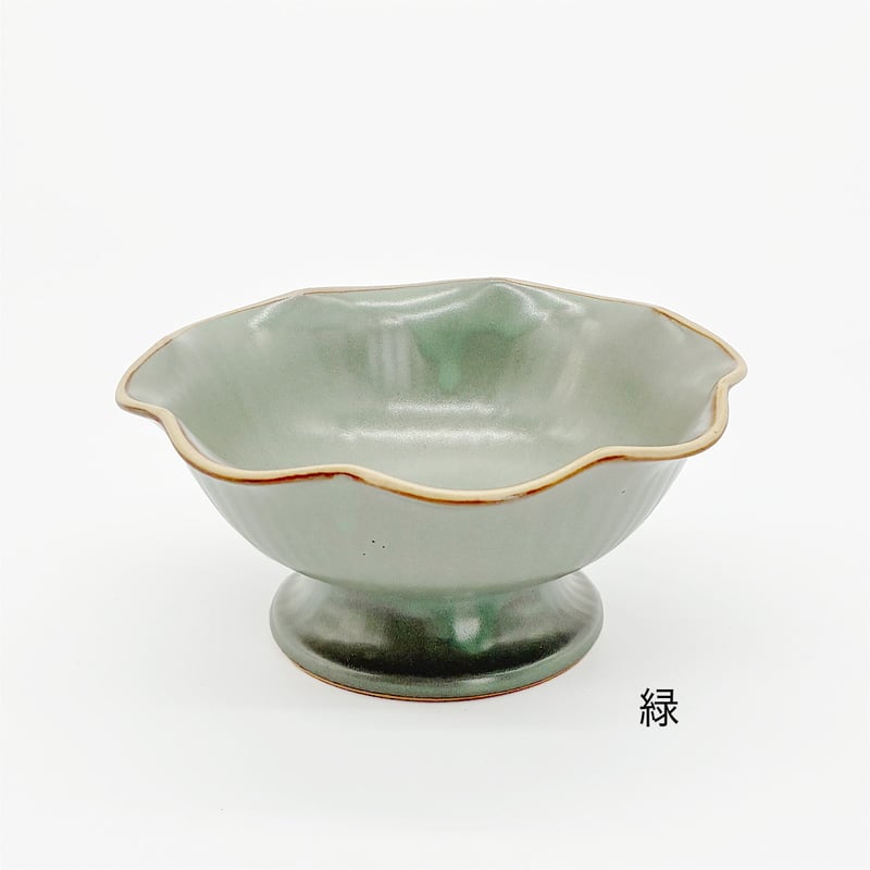 小鉢 高台鉢 フリル ボウル craft | young ole