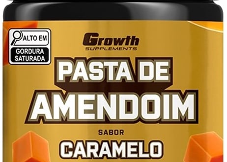 PASTA DE AMENDOIM SABOR CARAMELO 500G