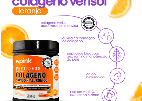 colágeno de laranja - 240g - the supply – wp