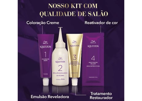 Tinta de Cabelo Koleston Louro Avelã 73