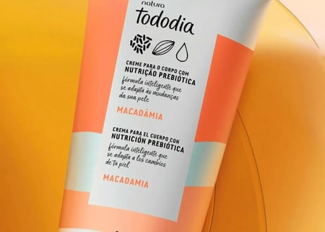 Creme Desodorante Nutritivo para Corpo Natura Tododia Macadâmia 200ML