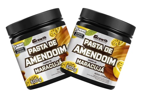 PASTA DE AMENDOIM SABOR MARACUJÁ 500G