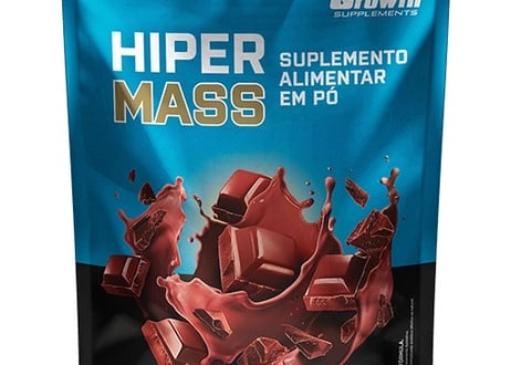 GROWTH HIPER MASS 1KG SABOR CHOCOLATE