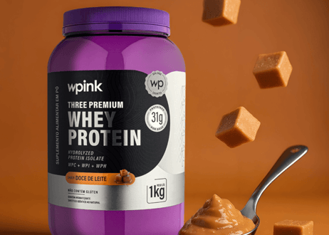 three premium whey protein doce de leite 3W - (1kg) - wp