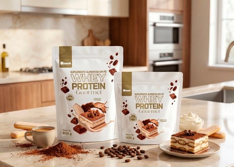 GROWTH WHEY GOURMET QUALIDADE INTERNACIONAL 800G