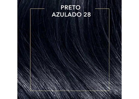 Tinta de Cabelo Koleston Preto Azulado 28