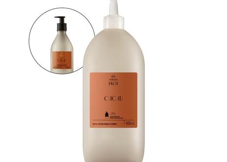 Refil Creme Desodorante Hidratante para o Corpo Ekos Cacau 400ML