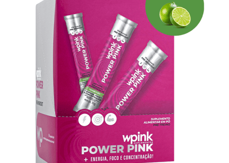 power pink de limão - pré-treino – 300g - wp