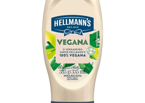 Molho Tipo Maionese Hellmann's Vegano Squeeze 335g