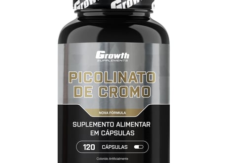 GROWTH PICOLINATO DE CROMO 120CAPS
