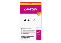 Suplemento Alimentar Lavitan A-Z + Mulher 60 Comprimidos Revestidos