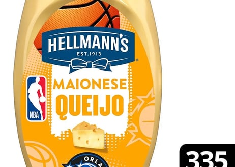 Maionese Hellmann S Queijo Sinistro Squeeze 335g