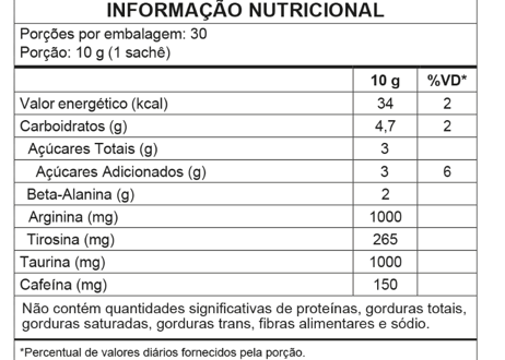 power pink de limão - pré-treino – 300g - wp