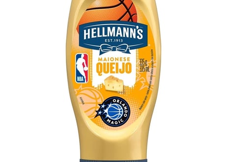 Maionese Hellmann S Queijo Sinistro Squeeze 335g