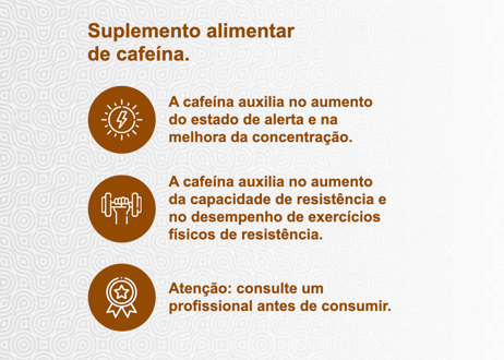 GROWTH CAFEÍNA 200MG 60 CAPS