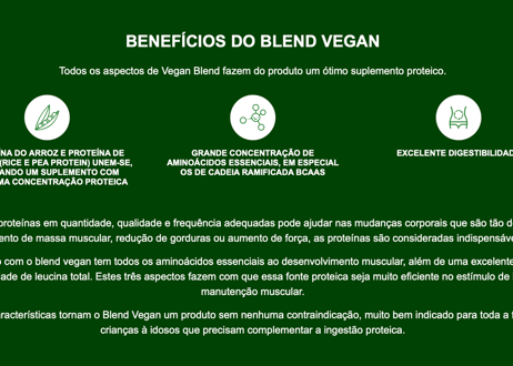 BLEND VEGAN