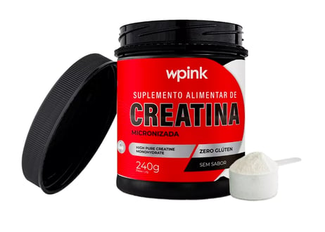 creatina sem sabor - 240g – wp