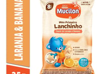 Biscoito Nestle Mucilon Meu Primeiro Lanchinho Laranja e Banana 35g