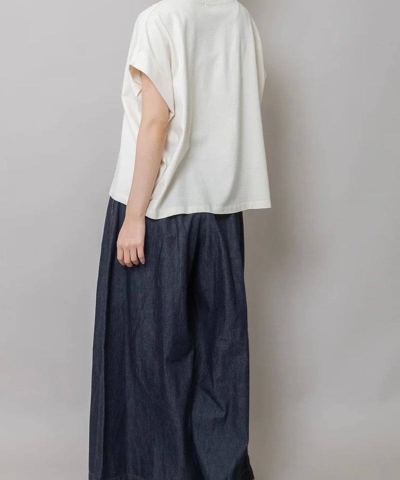 Munich》レオパード柄プリントタックスリーブTシャツ | LIMAGE online s