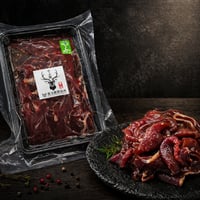 タレ漬け鹿肉