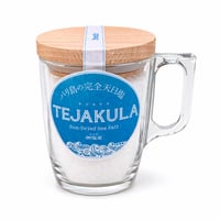 TEJAKULA　バリ島の完全天日塩【石臼挽きパウダー】木蓋エコマグ　180g