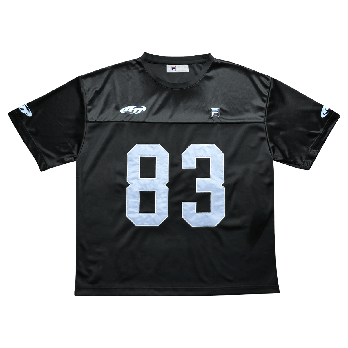 No.701 FILA 縦ラインが素敵なゲームシャツ☆XL☆ブラック☆ fit=scale-down,w=1200