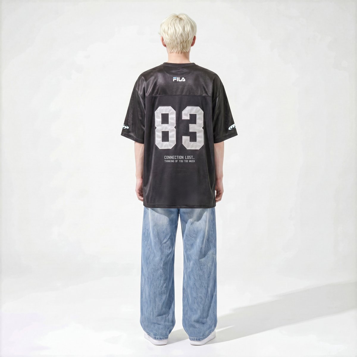 FILA × まひとくん。】 GAME SHIRTS (BLACK) | MAHITO×FI