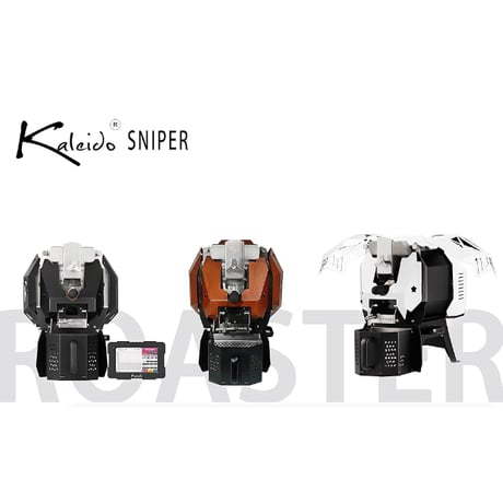 ★MAYA COFFEE推奨【本格焙煎を楽しめる人気モデル】Kaleido Sniper M2S Smart 最大400g 白/黒 AC100V｜Kaleido端末