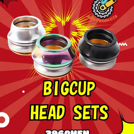 ALLOY HEADSET BIG CUP
